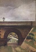 Henri Rousseau View from an Arch of the Bridge of Sevres oil painting on canvas